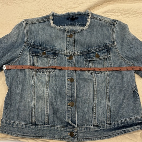 Ladies Chaps XL Jean jacket!! Brand new! - Picture 6 of 7